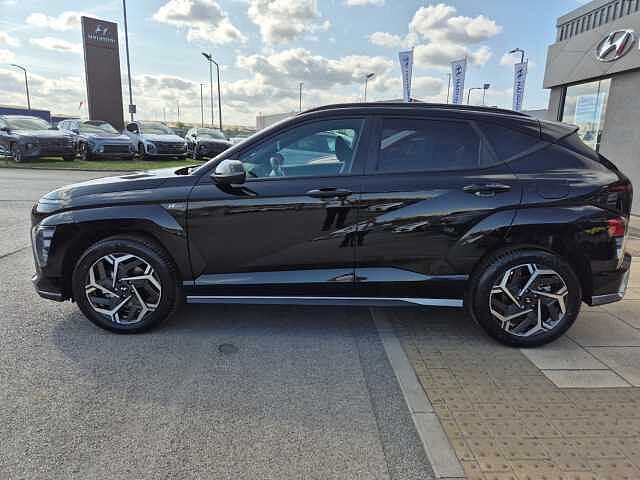 Hyundai KONA 1.6T 138 N Line S 5dr DCT Black